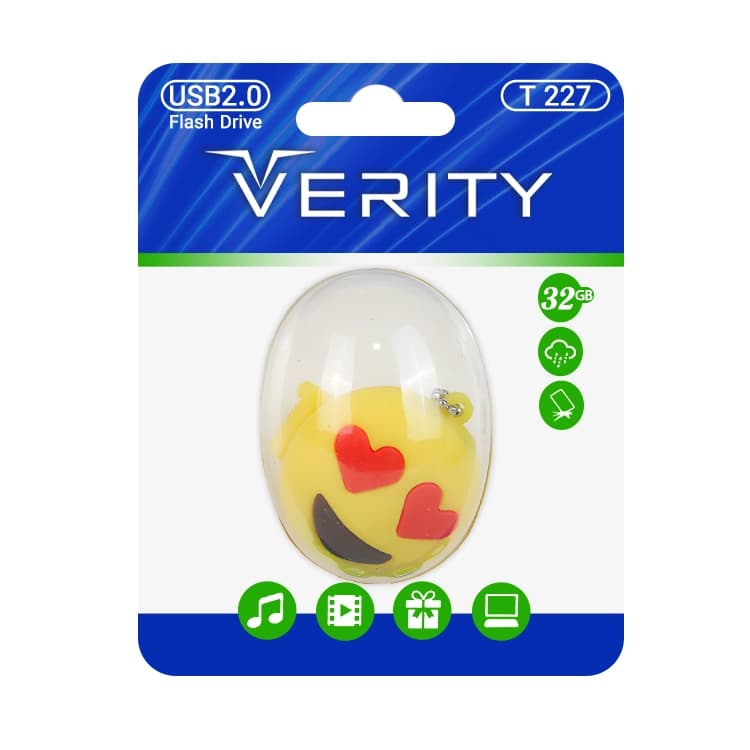 فلش مموری وریتی مدل T22۷ ظرفیت 32 گیگابایت — تصویر ۲