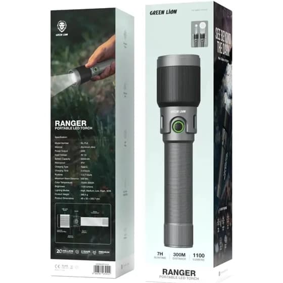 چراغ قوه گرین لاین مدل Ranger GNRNGRTCH — تصویر ۲