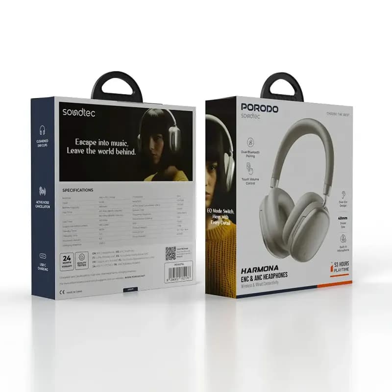 هدفون پرودو مدل PORODO PD1037BK — تصویر ۸