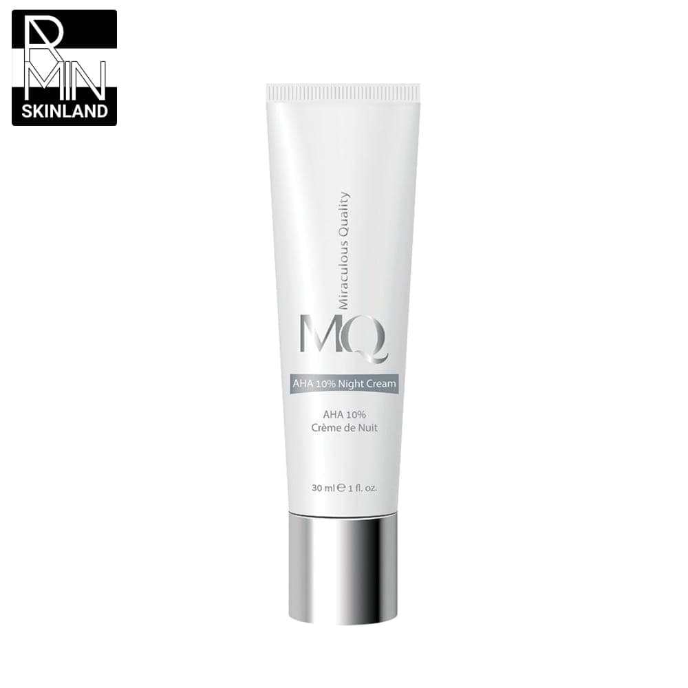 کرم لایه بردار شب ام کیو 10% حجم 30 میلی‌لیتر | بازسازی و روشن‌کننده پوست — تصویر ۲