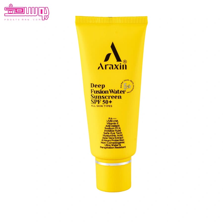 ضد آفتاب فیوژن واتر آراکسین SPF 50 — تصویر ۳