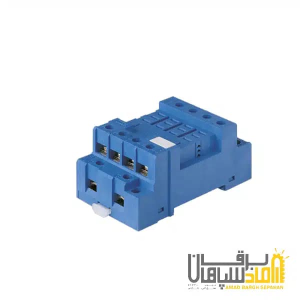 سوکت Finder فیندر نصب رله 5632 با کلیپس 09671 و ماژول 9901 مدل 9674