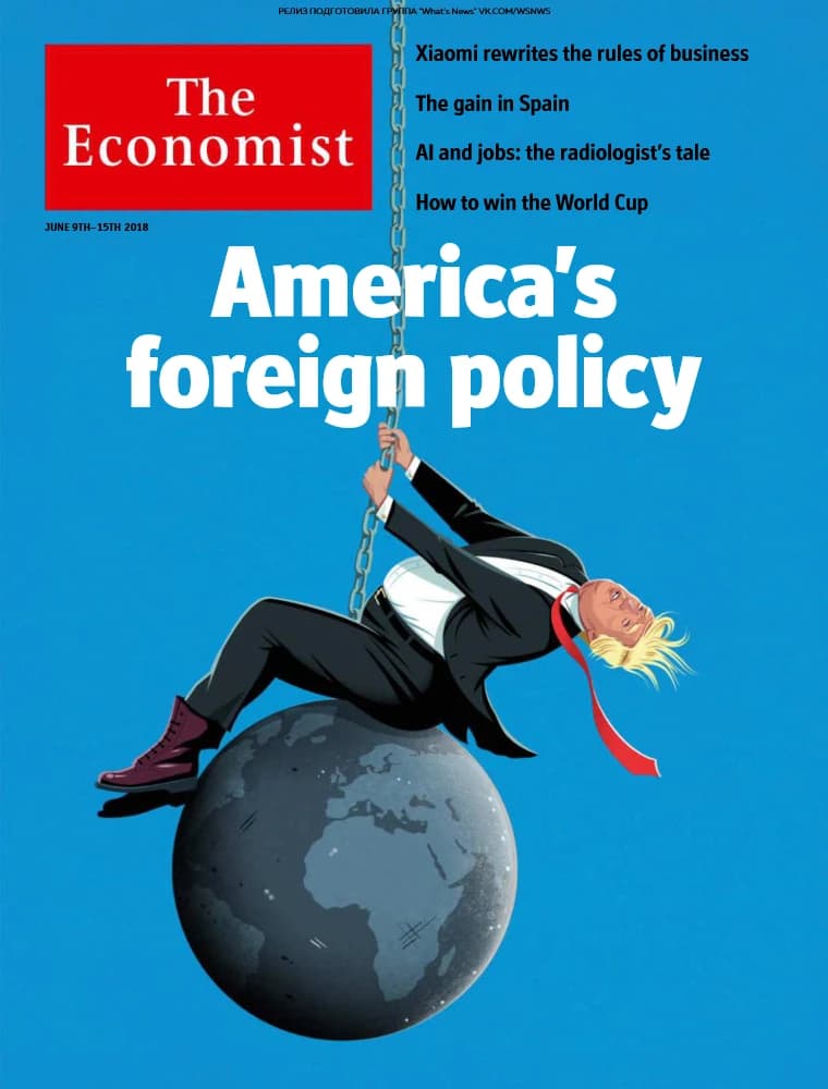 کتاب The Economist USA – 09 06 2018 (اکونومیست آمریکا، ۹ ژوئن ۲۰۱۸) نسخه انگلیسی PDF