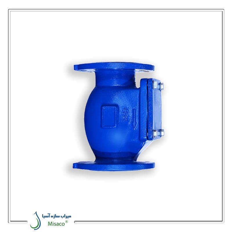 شیر یک طرفه دریچه ای (لولایی) میراب — تصویر ۲