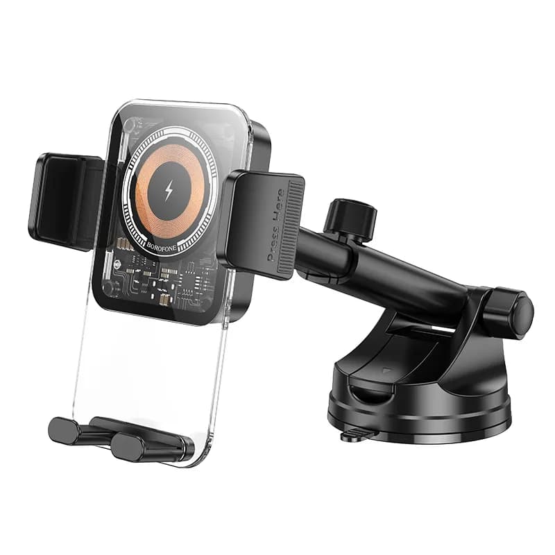 پایه نگهدارنده و شارژر بی سیم تلفن همراه بروفون مدل BH210 — تصویر ۲