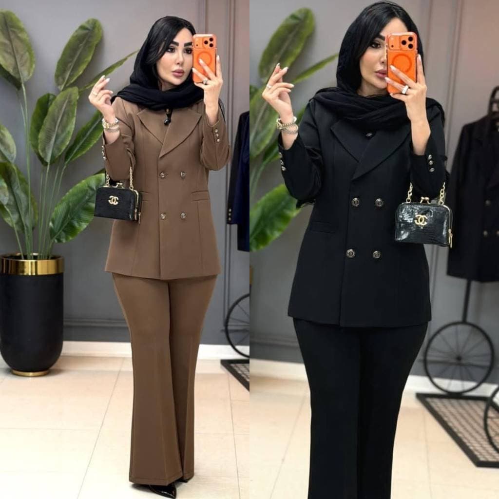 کت شلوار بزیاق طراحی چشم نواز زنانه