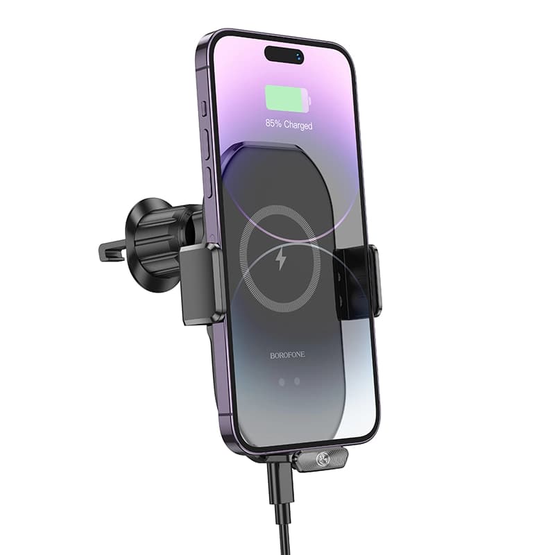 پایه نگهدارنده و شارژر بی سیم تلفن همراه بروفون مدل BH205 — تصویر ۴