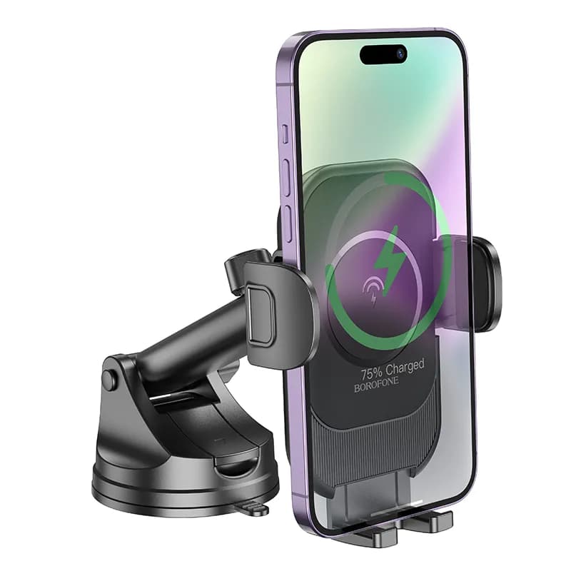 پایه نگهدارنده و شارژر وایرلس تلفن همراه بروفون مدل BH203 — تصویر ۶