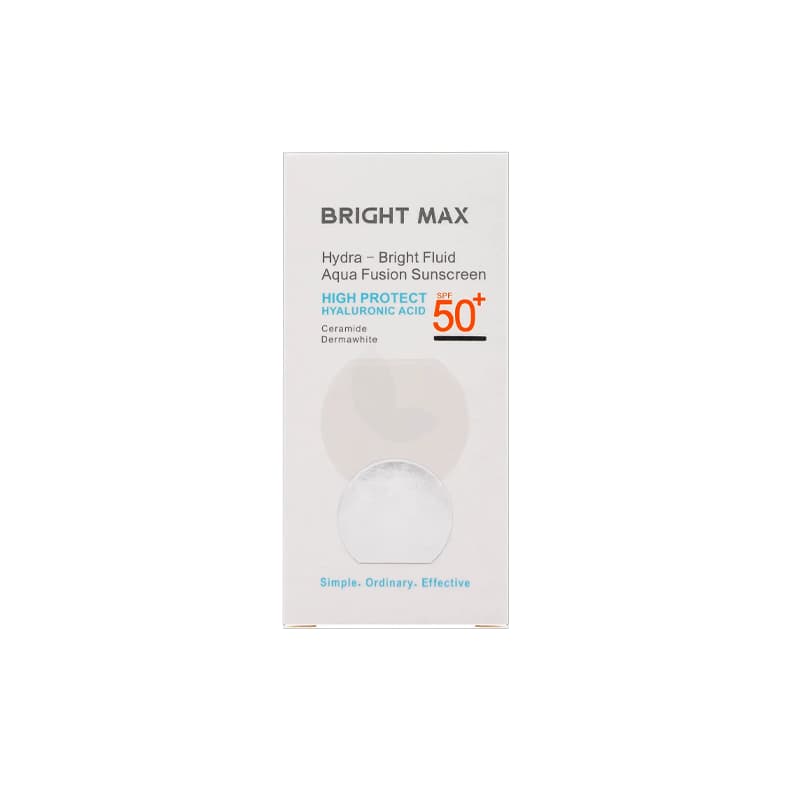 ضد آفتاب فلوئیدی آبرسان برایت مکس مدل Hydra-Bright Aqua Fusion SPF 50+ حجم 50 میلیلیتر — تصویر ۵