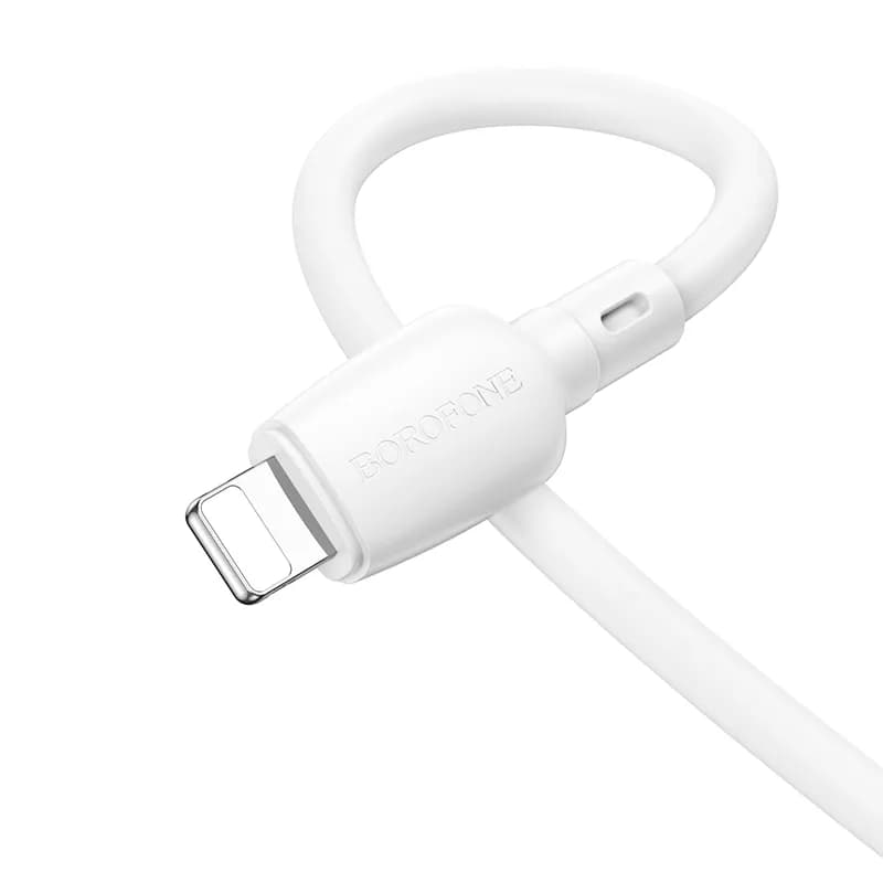کابل شارژ بروفون BX93 20W با سری تایپ سی به آیفونی 25cm — تصویر ۶
