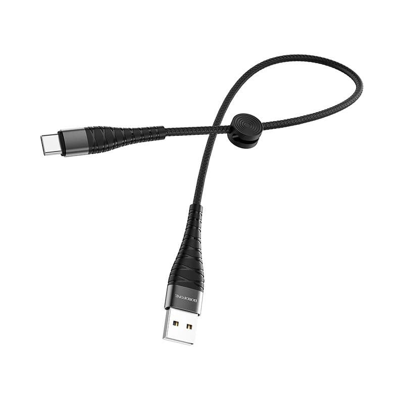 کابل شارژ بروفون مدل BX32 تایپ سی (25cm) — تصویر ۴