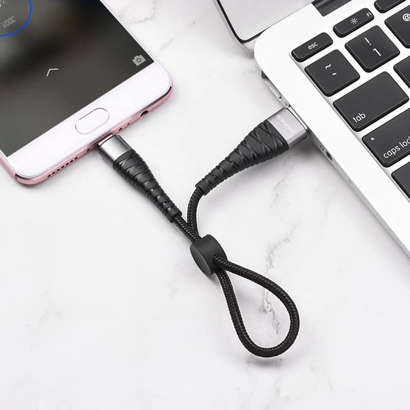 کابل شارژ بروفون مدل BX32 میکرو (25cm) — تصویر ۶