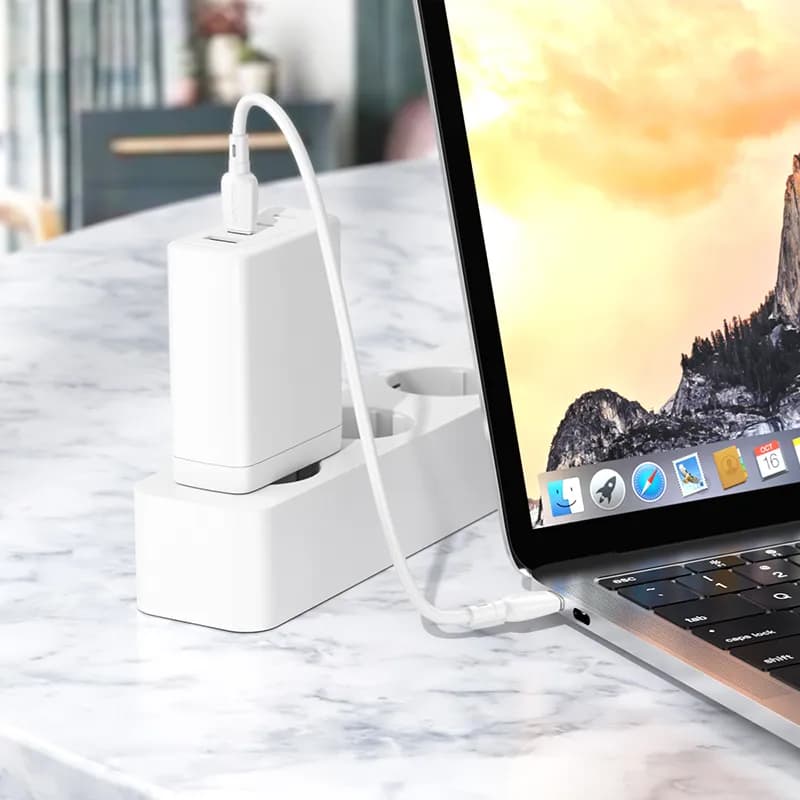 کابل شارژ بروفون مدل BX93 Super Power تایپ سی به تایپ سی 60وات (25cm) — تصویر ۸