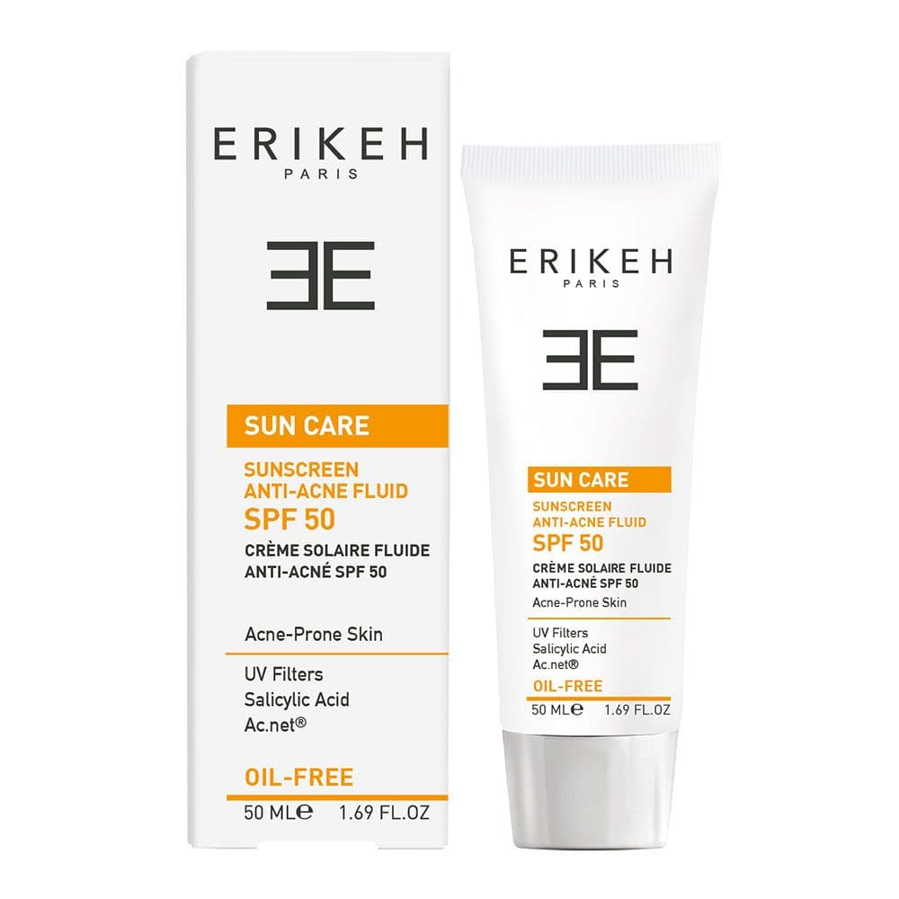 فلوئید ضد آفتاب رنگی اریکه مدل Sun Care SPF 50 — تصویر ۲