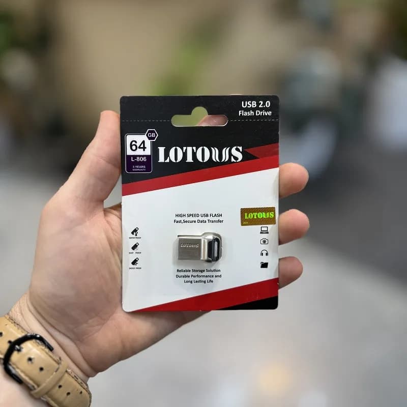 فلش مموری لوتوس مدل L806 ظرفیت ۶۴ گیگابایت