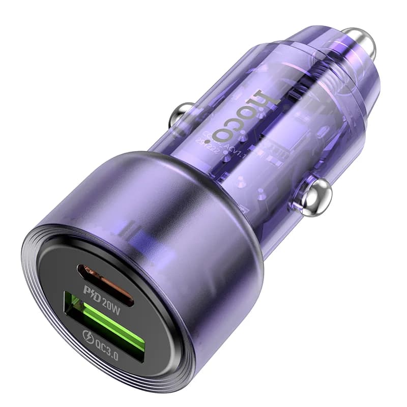 شارژر فندکی 38 وات هوکو مدل Z52 USB — تصویر ۶