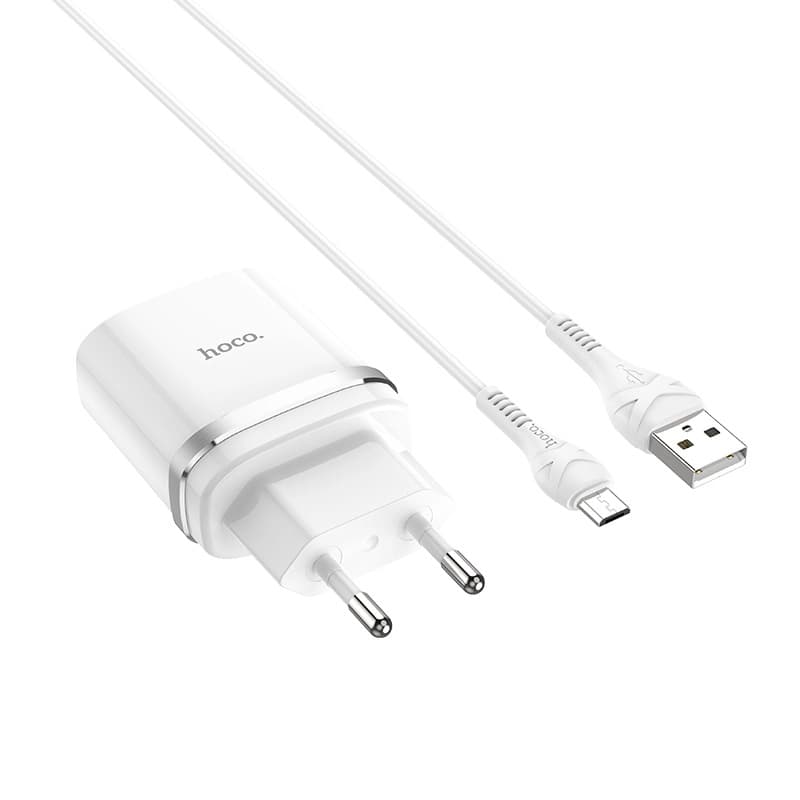 شارژر دیواری برند هوکو مدل C12Q میکرو — تصویر ۴