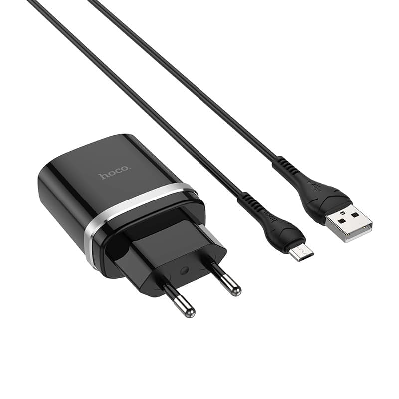 شارژر دیواری برند هوکو مدل C12Q میکرو