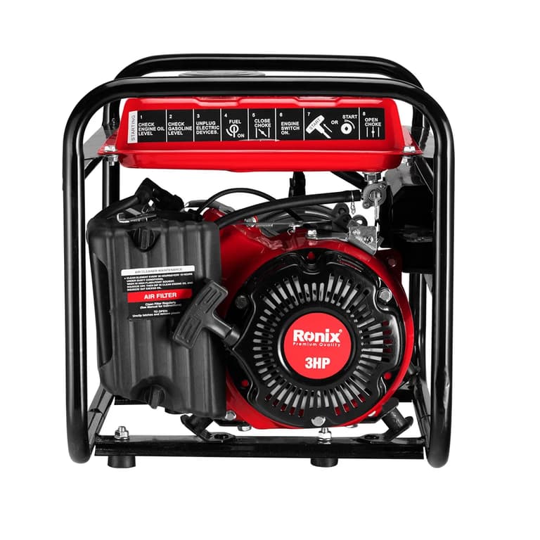 ژنراتور بنزینی 1200 وات رونیکس مدل RH-4703 — تصویر ۱۲