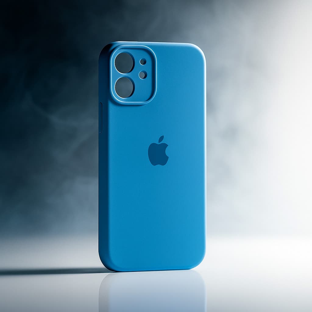 قاب آیفون iPhone 12 سیلیکون اورجینال پاک کنی — تصویر ۲