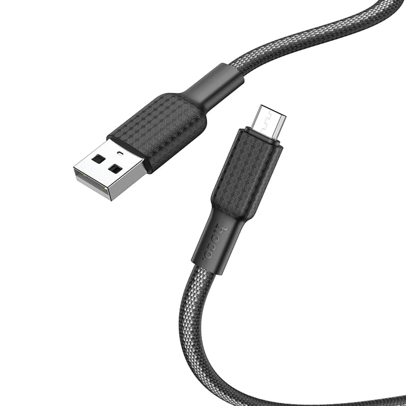 کابل شارژ کنفی برند هوکو مدل X69 با سری میکرو — تصویر ۲