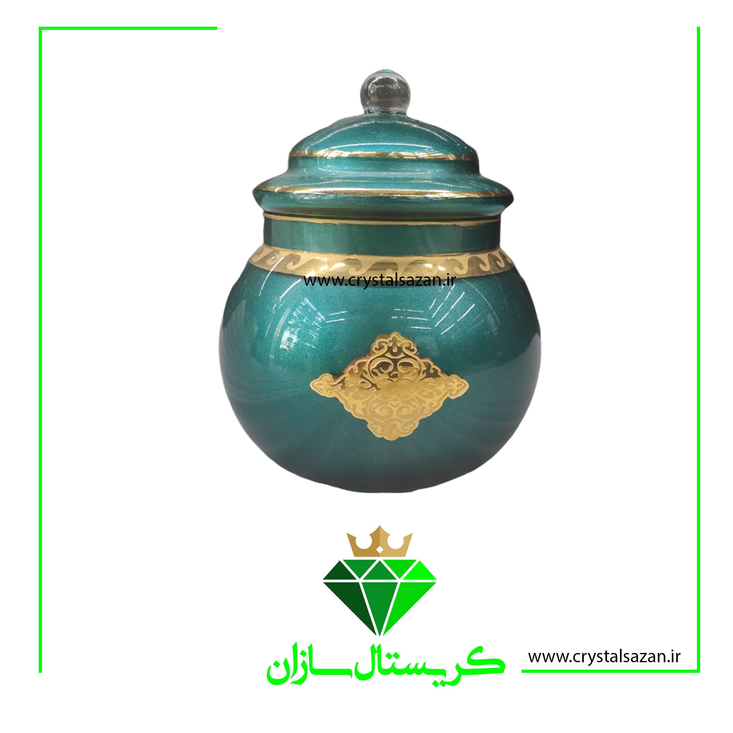 شکلات خوری کریستال کد K2010 کریستال سازان