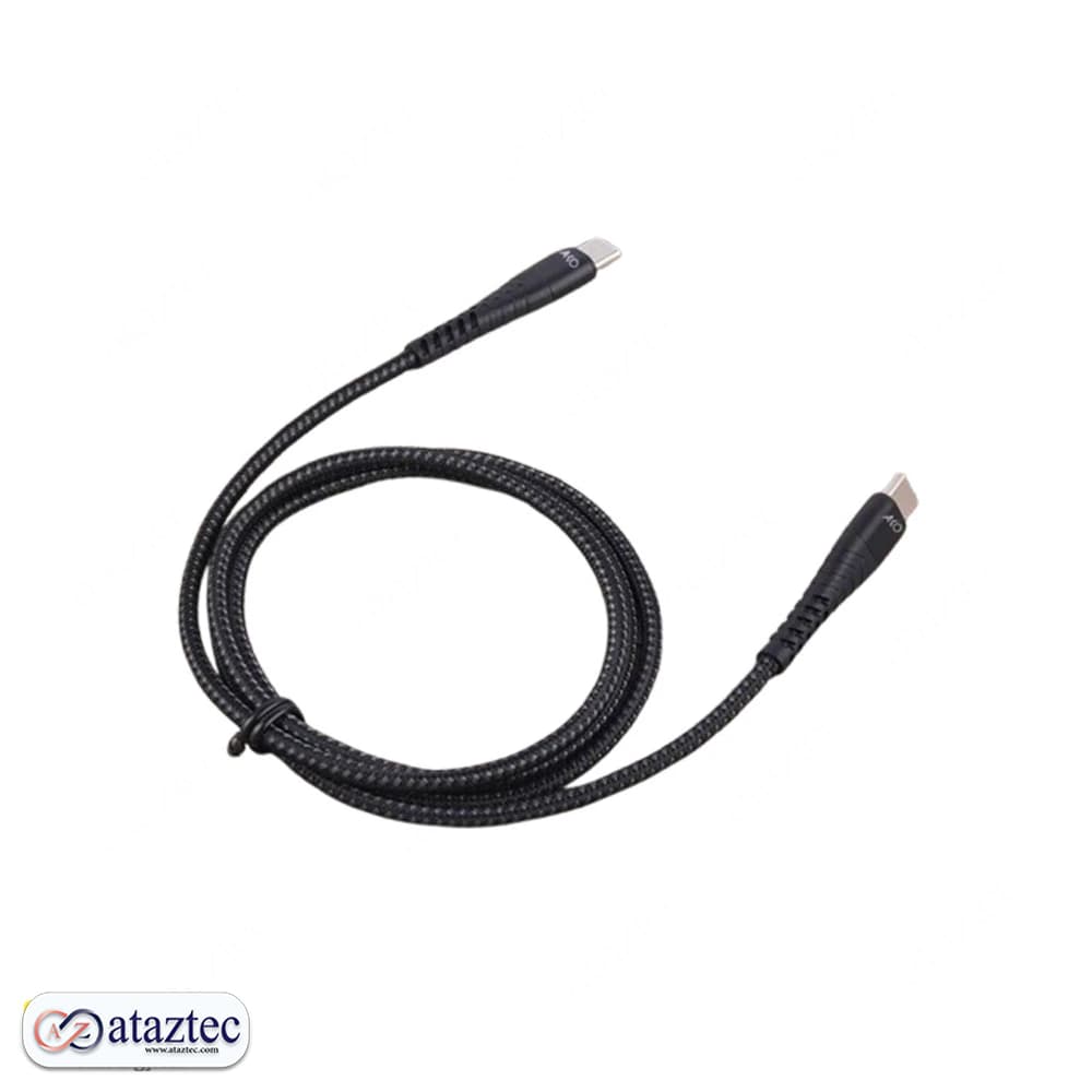 کابل شارژ دو سر تایپ سی آکو AC-15 |شارژ سریع و انتقال پایدار — تصویر ۲