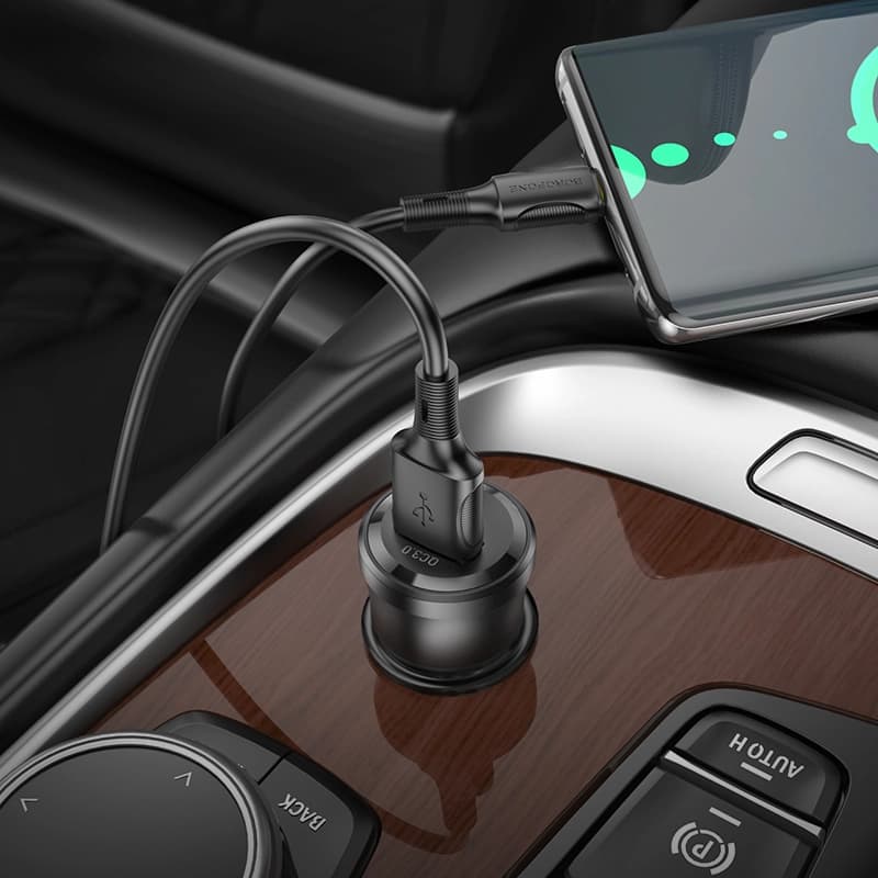 شارژر فندکی 18وات برند بروفون مدل BZ23 USB — تصویر ۵