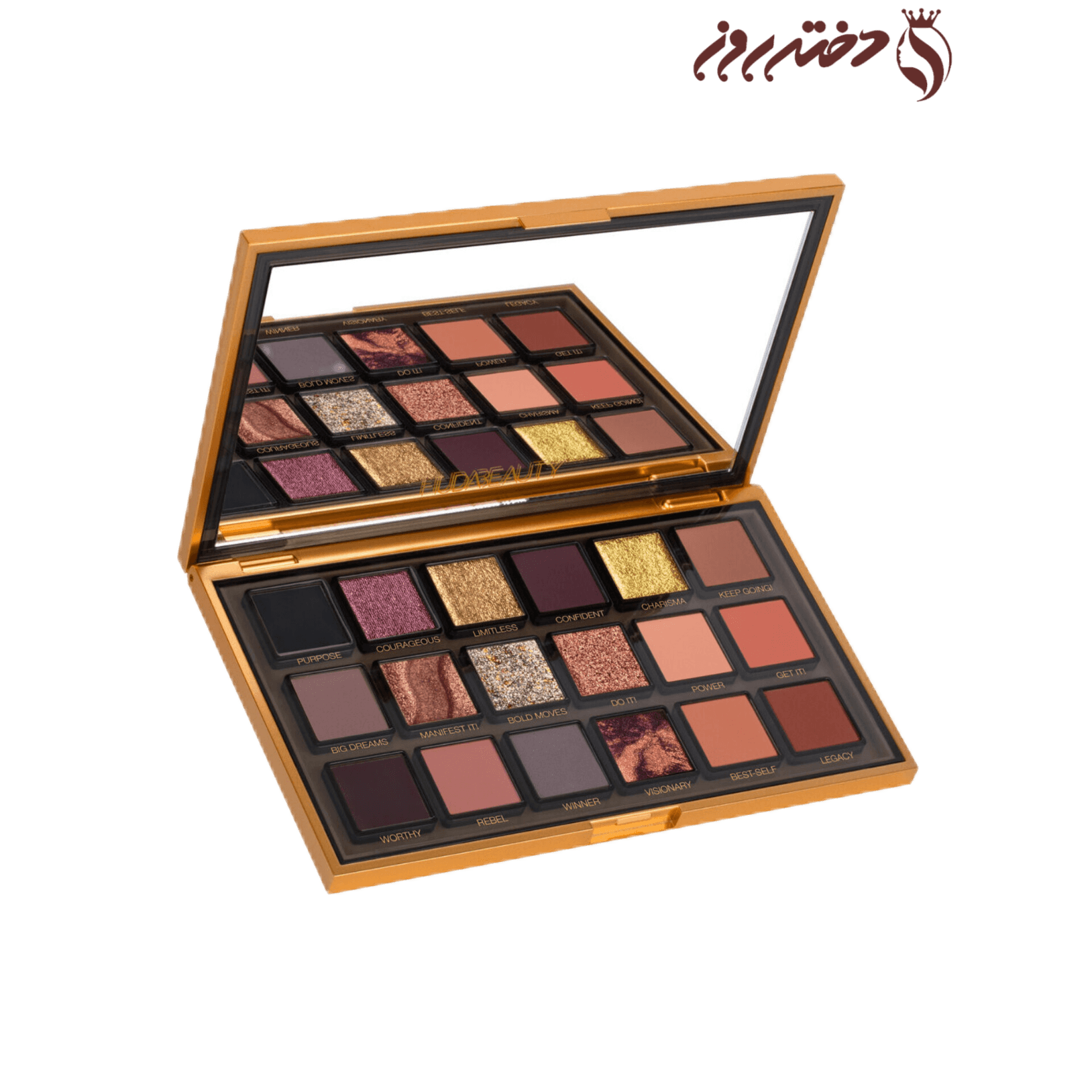 پالت سایه ام پاورد هدی بیوتی | Empowered eyeshadow palette huda beauty