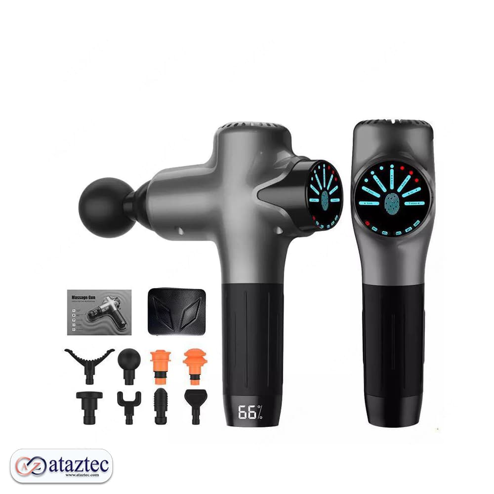 ماساژور تفنگی آیجویر IJ-XG05 | دارای ۷ سرعت ماساژ با نمایشگر LCD لمسی — تصویر ۳