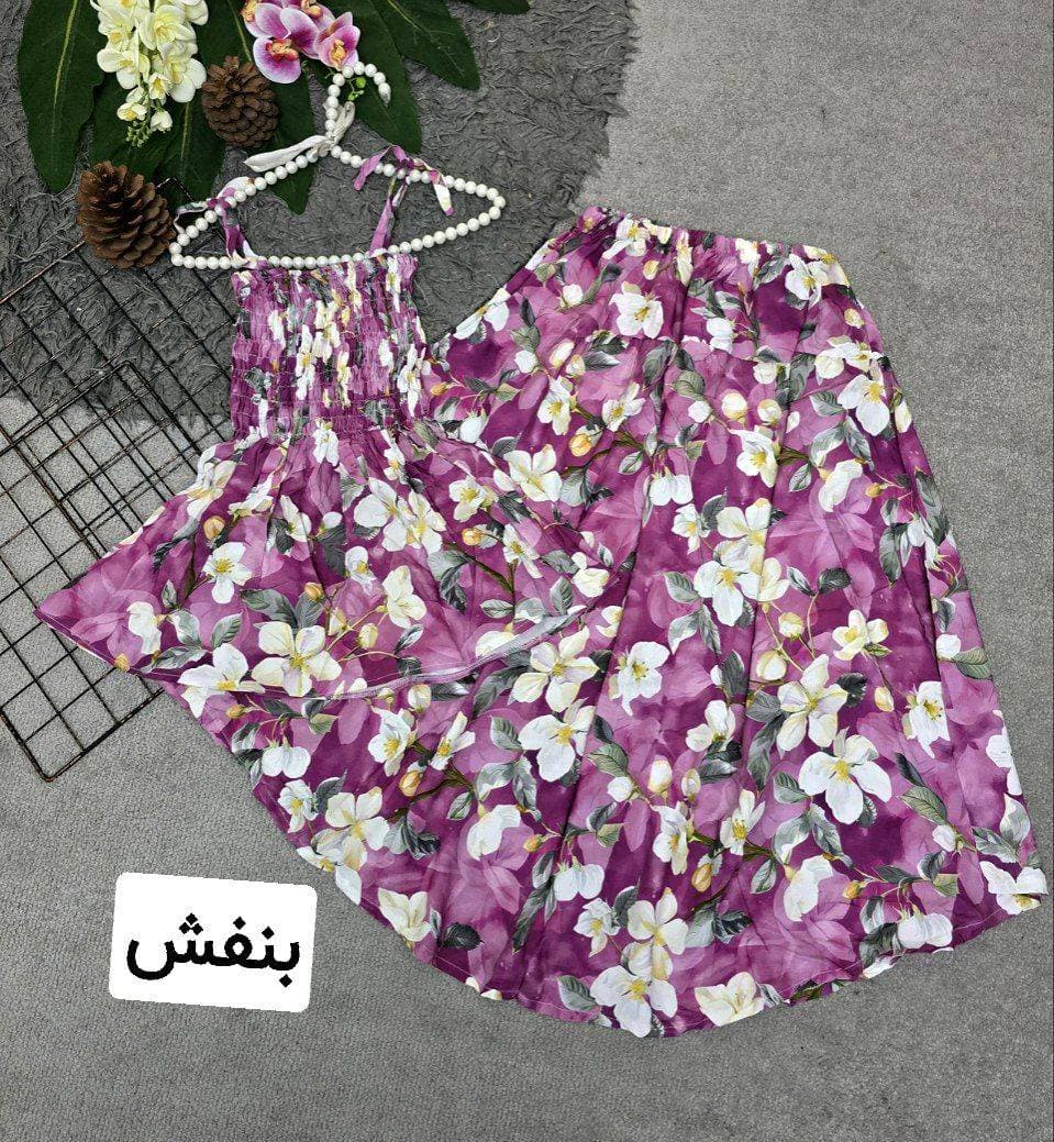 تاپ و دامن نخی — تصویر ۸