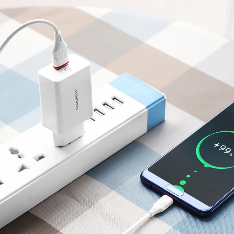 شارژر دیواری مدل BA21A USB بروفون — تصویر ۲