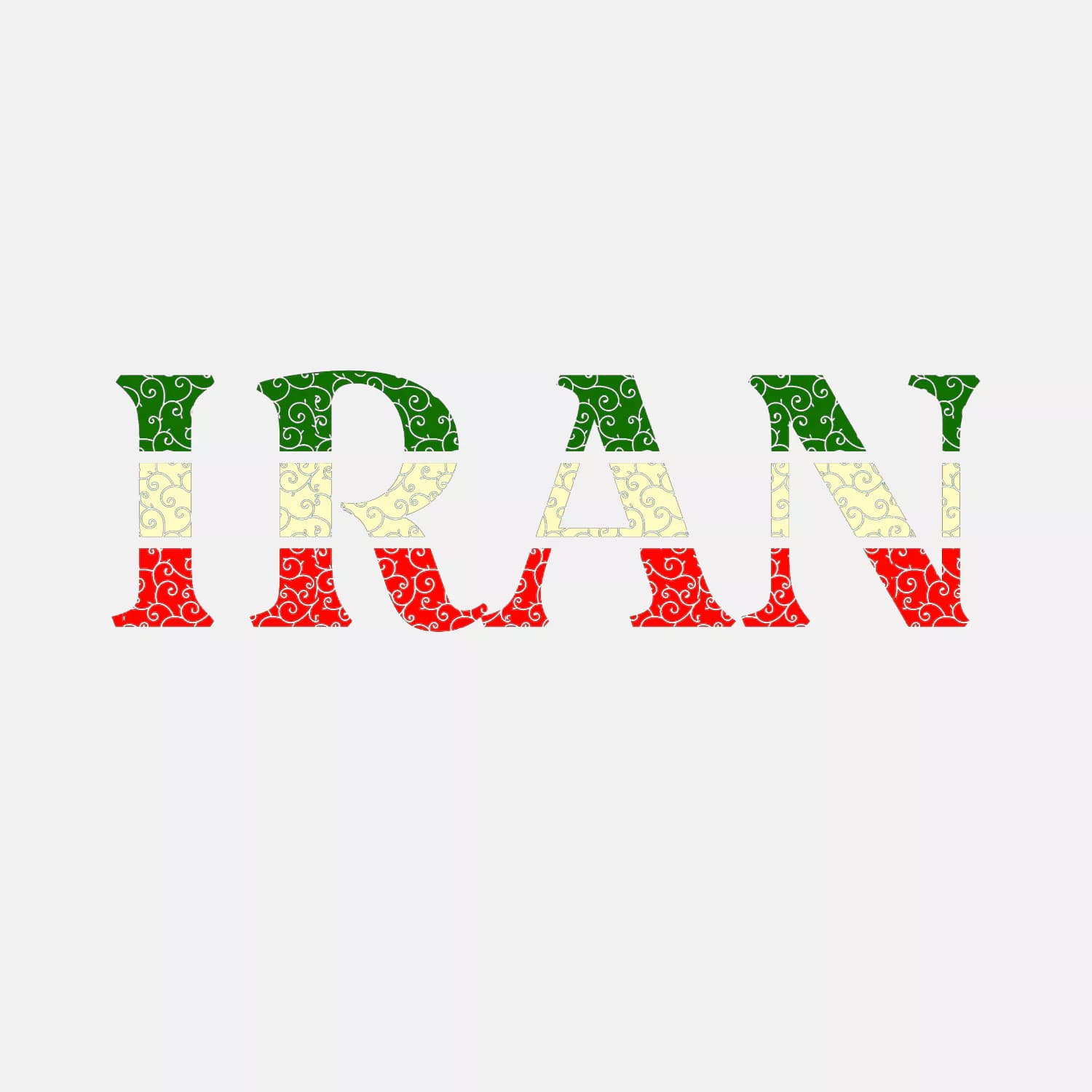 تیشرت پنبه دو نخ طرح ایران — تصویر ۳