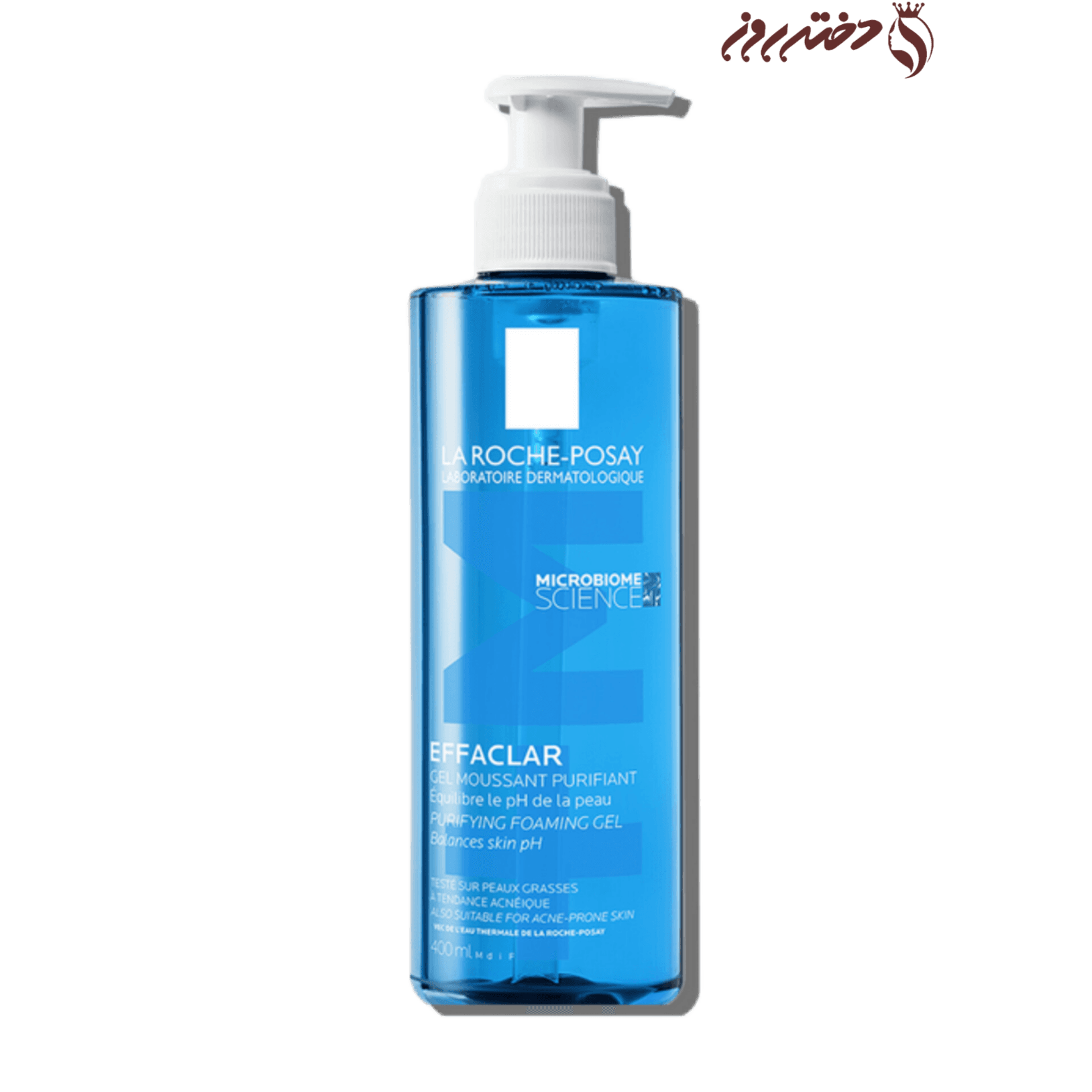 ژل شستشوی صورت افکلار لاروش پوزای 400 میل|Effaclar Purifying foaming gel la roche-posay