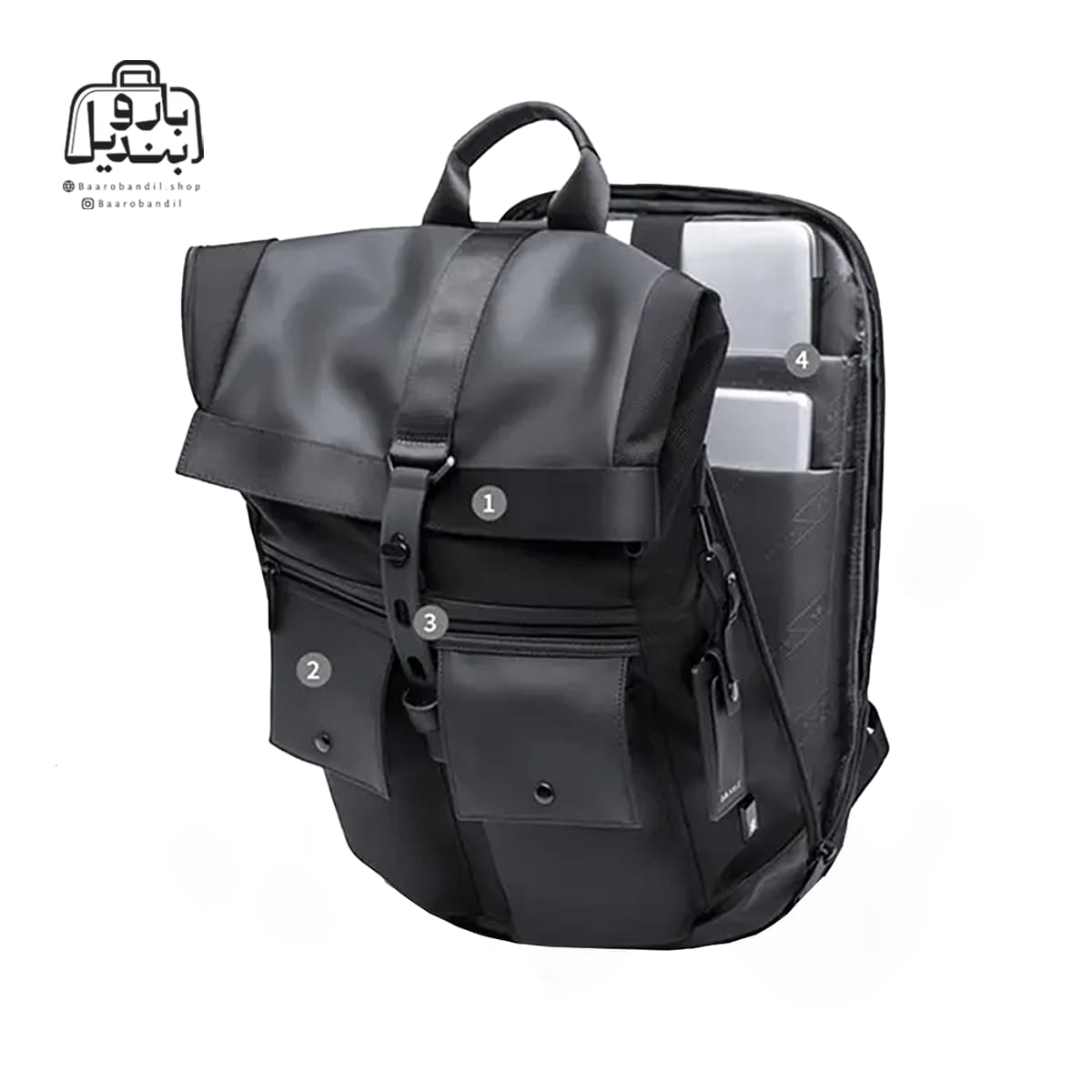 کوله‌پشتی بنج Bange کد G65 — تصویر ۳