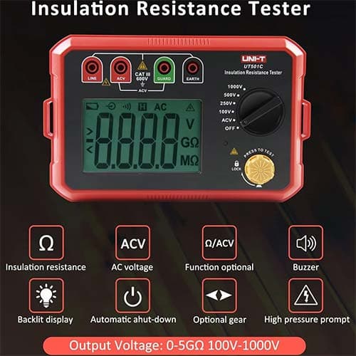 میگر یو نی تی UNI-T UT501C — تصویر ۶