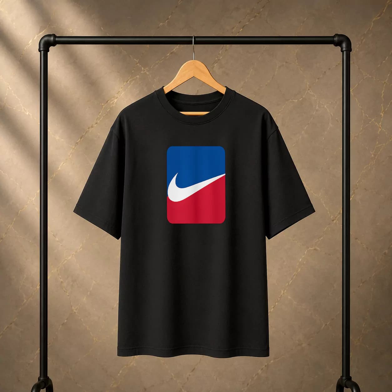 تیشرت پنبه دو نخ طرح Nike — تصویر ۲