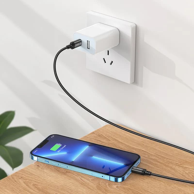 کابل شارژ 20 وات نکسا مدل L20 با سری تایپ سی به لایتنینگ — تصویر ۶