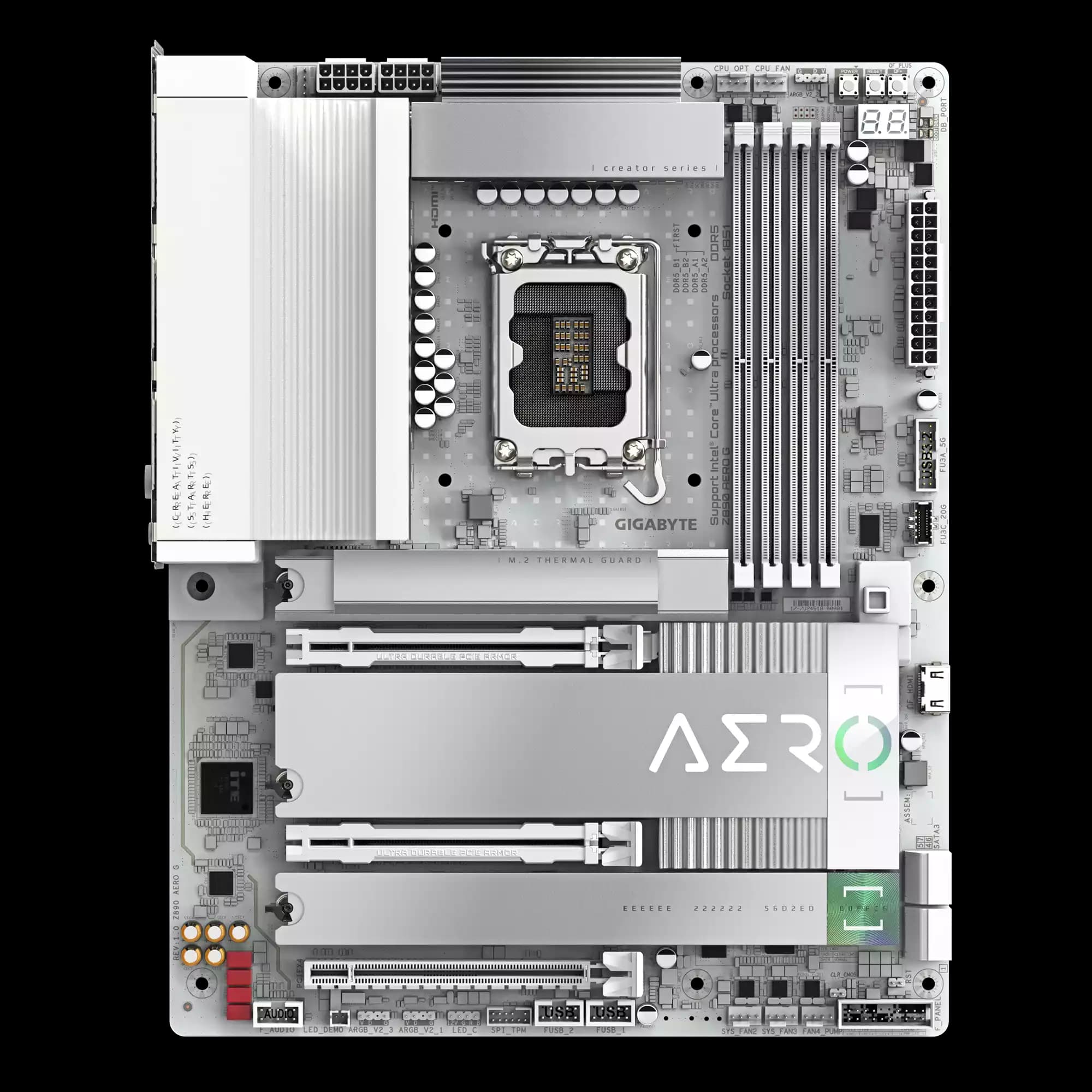 مادربرد گیگابایت مدل Z890 AERO G — تصویر ۹