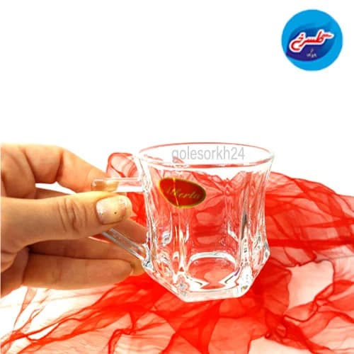 فنجان گلکسی کوتاه چین بسته 6 عددی — تصویر ۳