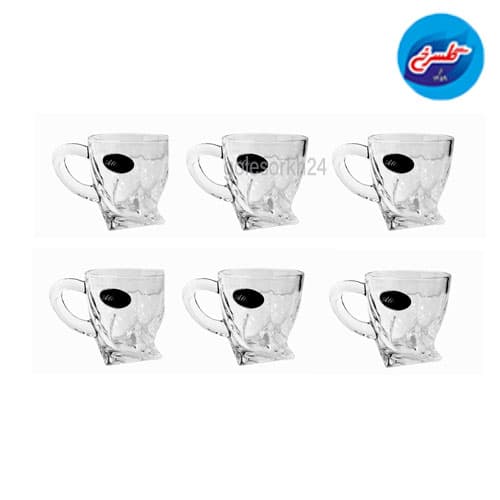 فنجان بی پایه آلبرتا مدل کوادرون بسته 6 عددی — تصویر ۶