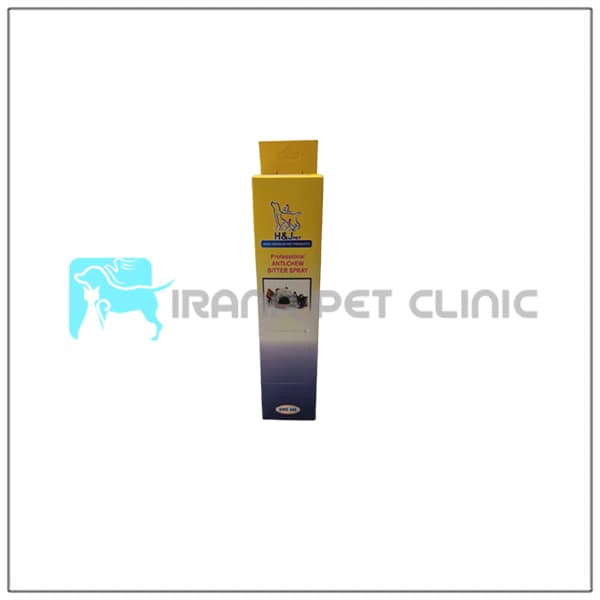 اسپری استاپر ضد جویدن و گاز گرفتن سگ برند اچ اند جی – H&J Anti Chew