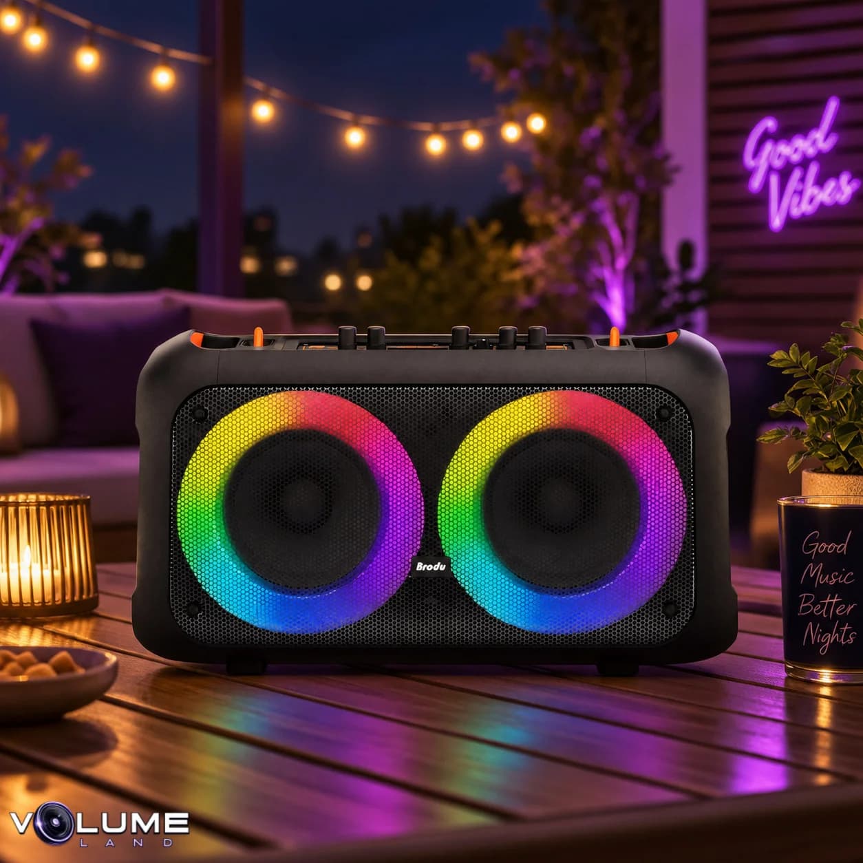 اسپیکر بلوتوثی قابل حمل مدل BTS 1709 — تصویر ۳