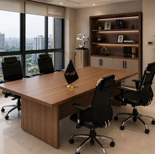 میز کنفرانس 4 نفره مبلمان آپادانا apadana مدل 637784