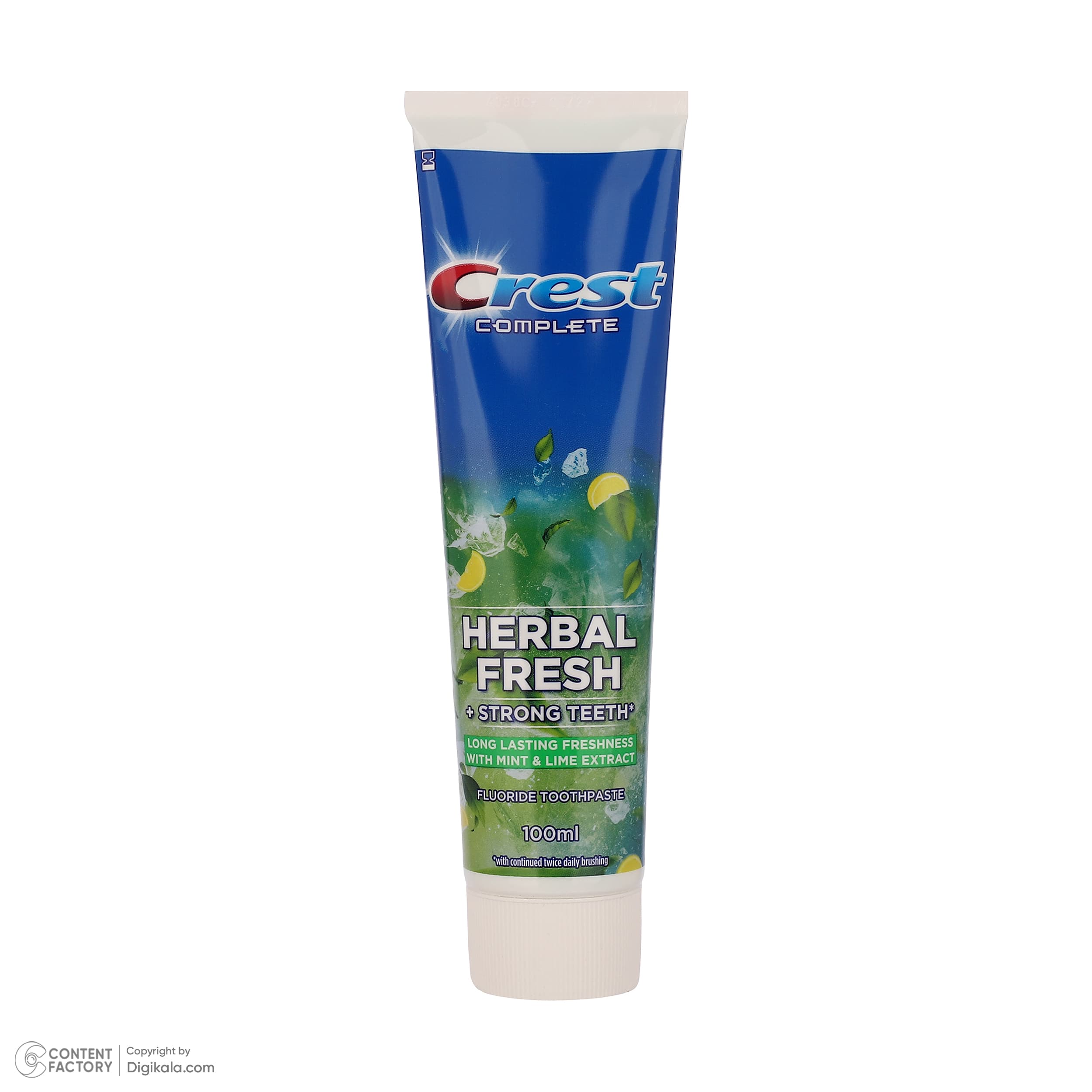 خمیر دندان کاهش دهنده پلاک دندان کرست مدل HERBAL FRESH حجم 100 میلیلیتر — تصویر ۱۱