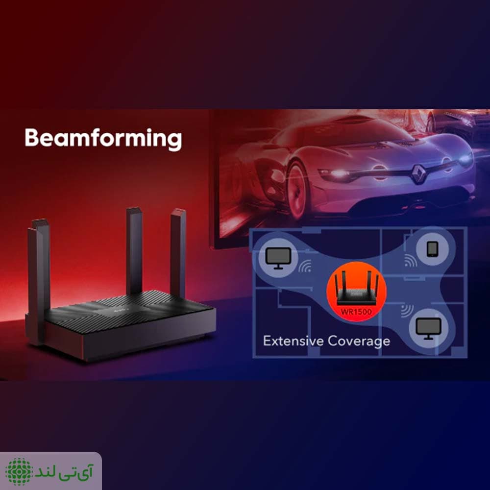 روتر دو بانده گیگابیتی کودی مدل Cudy WR1500 (WiFi 6) — تصویر ۷