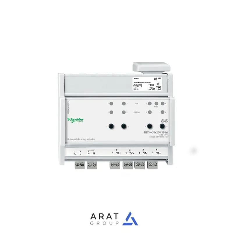 دیمر هوشمند اشنایدر 4 کانال 250 وات مدل MTN649325