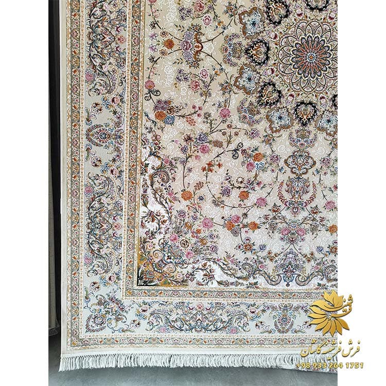 فرش سلطان کرم 1200 شانه تراکم 3600 برجسته — تصویر ۳