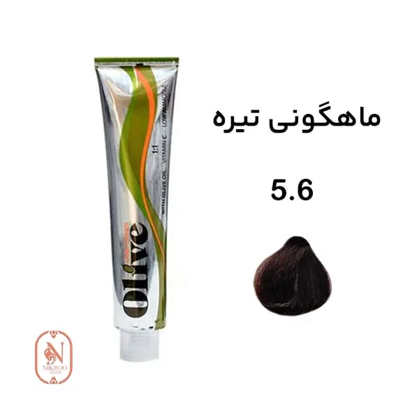 رنگ مو الیو شماره 5.6 رنگ (ماهگونی تیره)