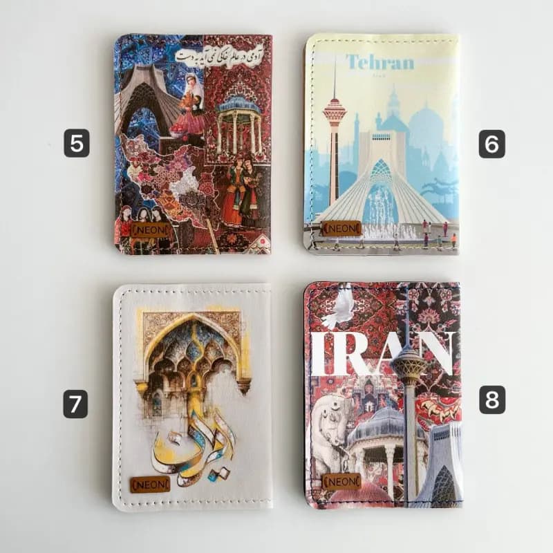 جلد پاسپورت و شناسنامه طرح ایران — تصویر ۳
